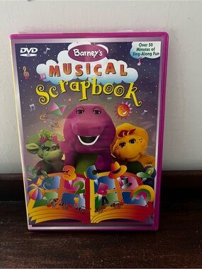 Vintage 2004 Barney's Musical Scrapbook DVD Barney the Dinosaur